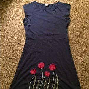 Synergy navy blue dress